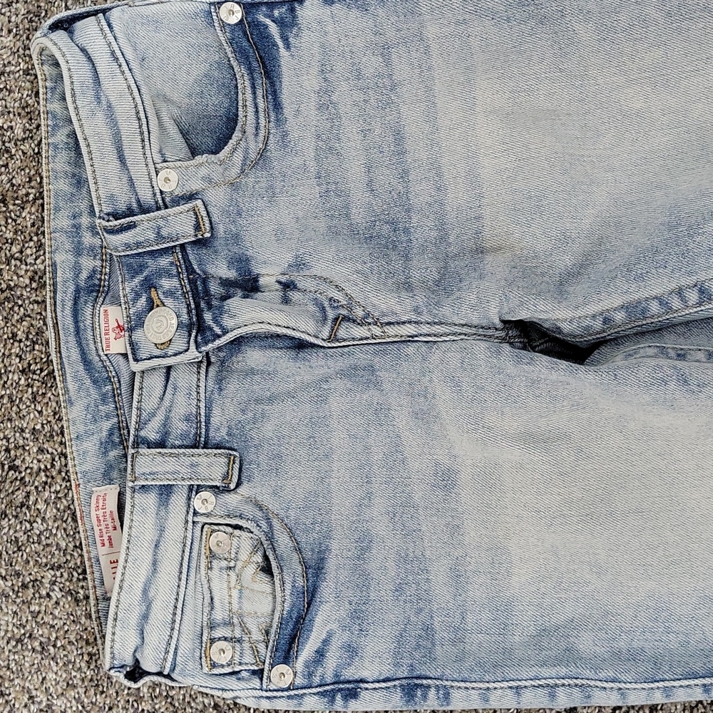 True Religion Acid Wash Jeans